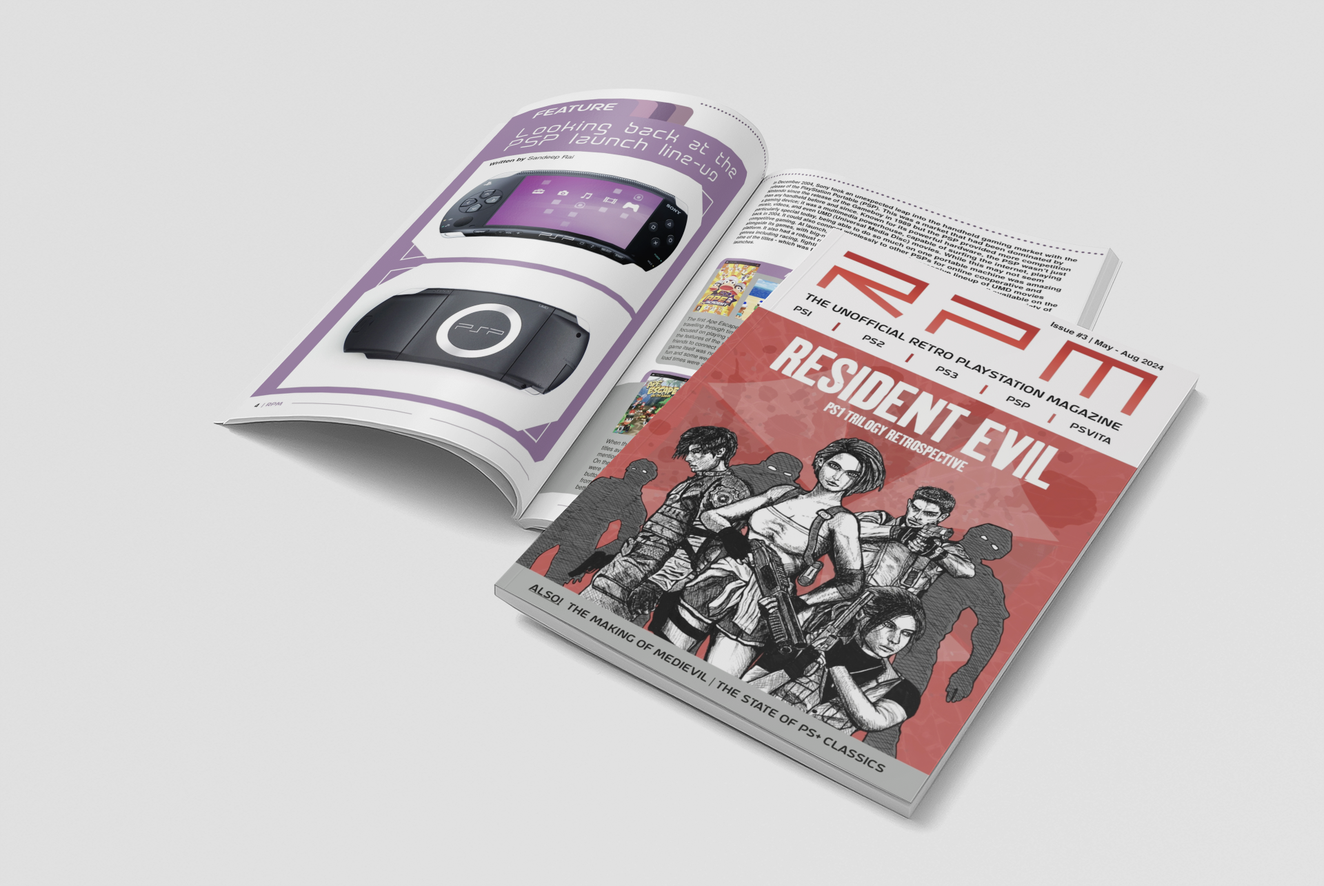 RPM - Retro PlayStation Magazine Issue 3 - Physical copy