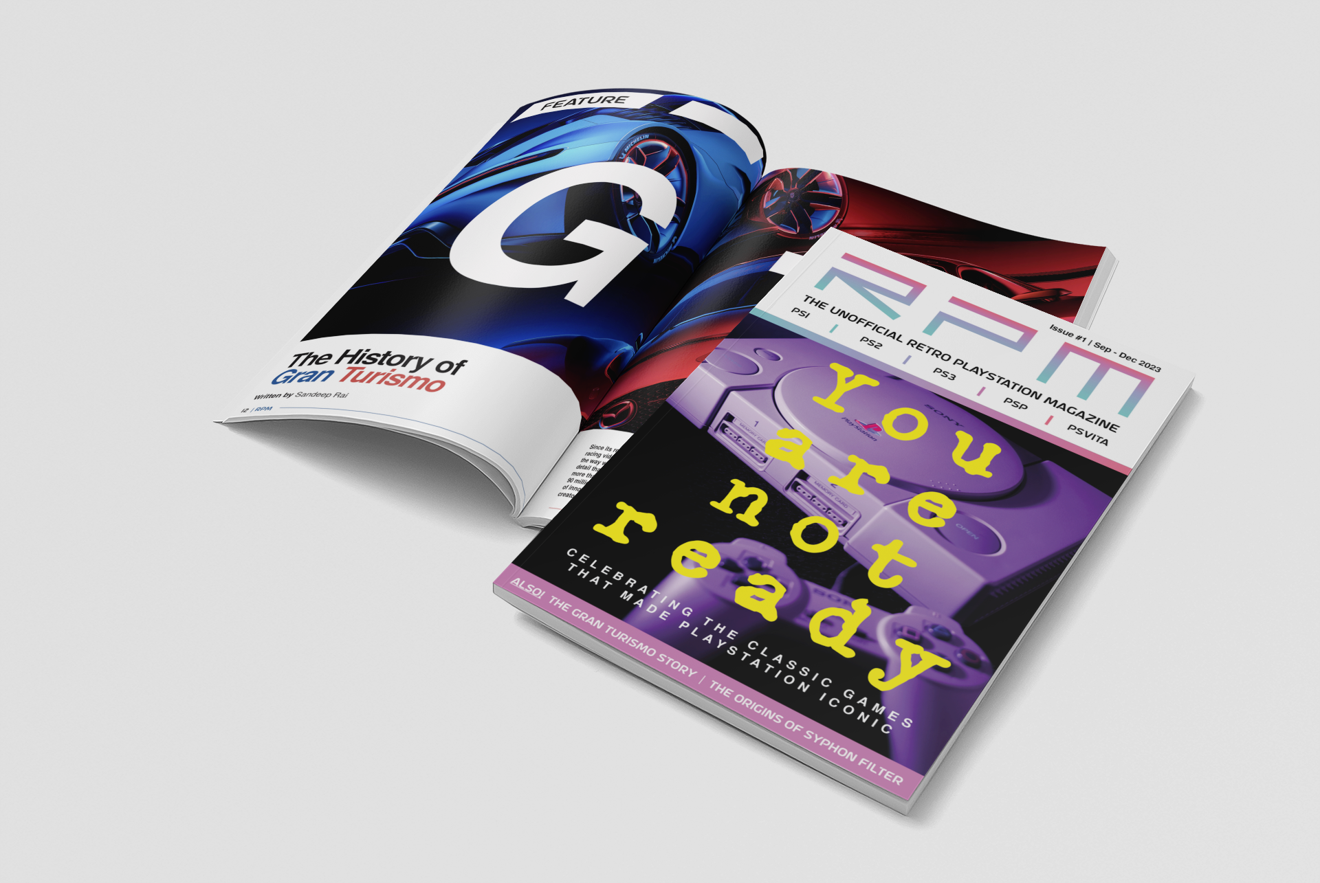 RPM - Retro PlayStation Magazine Issue 1 - Physical copy