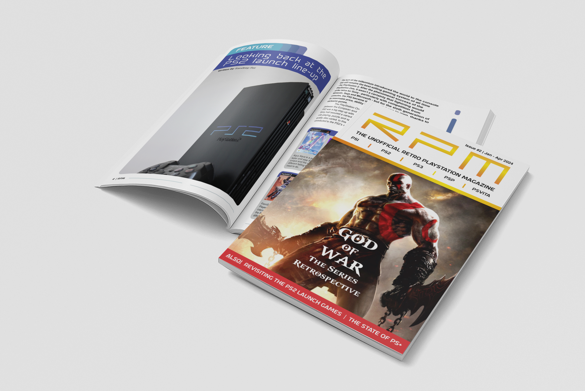 RPM - Retro PlayStation Magazine Issue 2 - Physical copy