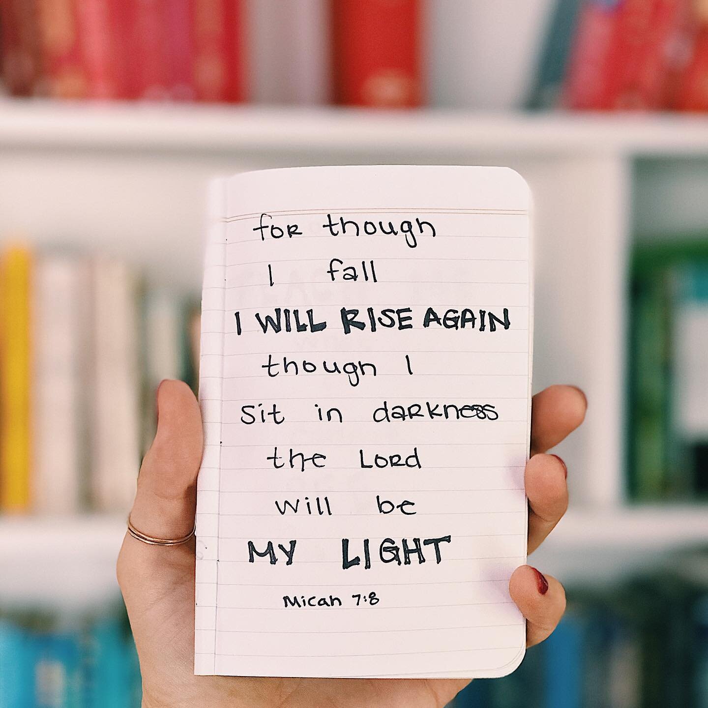 I will rise again 
 .
.
.
.
.
.
⠀⠀⠀⠀⠀⠀⠀⠀⠀
#bibleverse #biblestudy #biblequotes #godisgood #verseoftheday #biblejournaling #bibleverses #wordofgod #bibleverseoftheday #dailybibleverse #jesusislord #jesussaves #quotes #godsword #holybible #christianliv