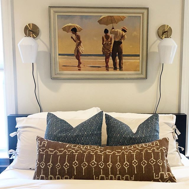 So much artwork plus so many pillows makes for a very good day #kristinconraddesigns