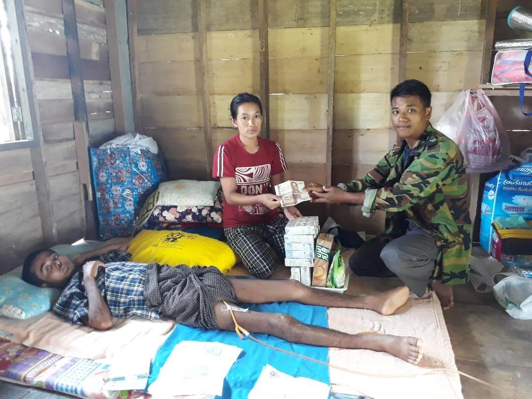 tiny Project Rights supported 2,000 Baht for basic support.jpg