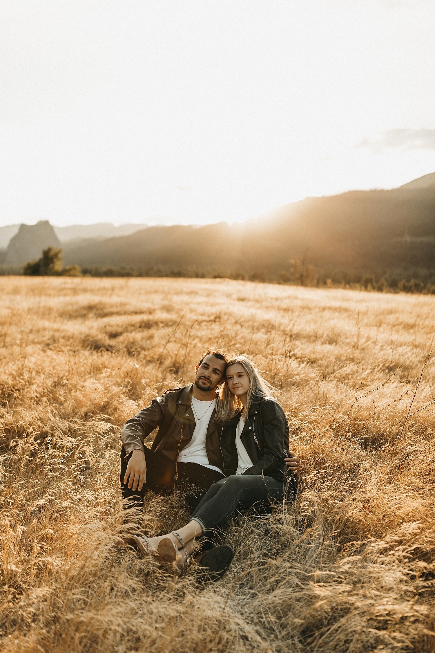 Open Field Couples Photography Inspiration
