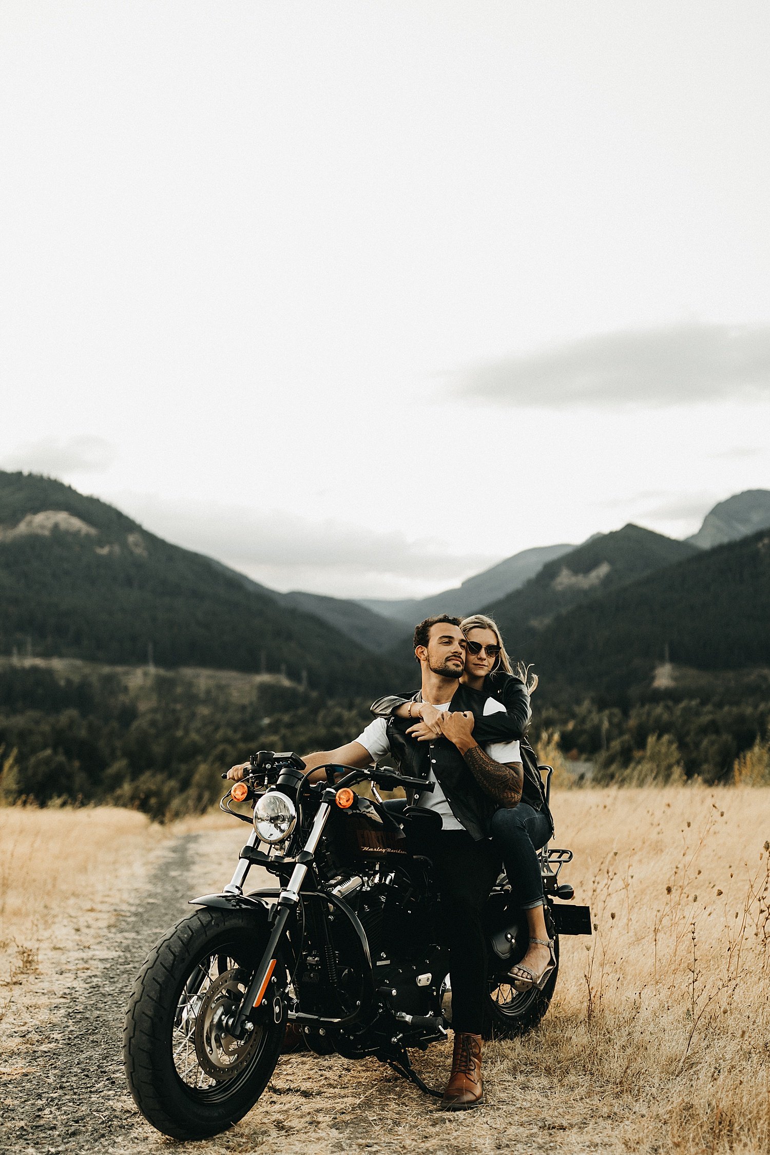 Motorcycle Couples Photography