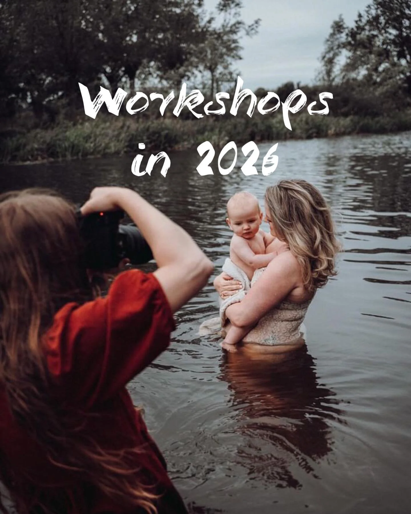 Waar ik vroeger elke maand 1 workshop gaf, zijn het er in 2026 nog maar 3, verspreid over het hele jaar. 💘

Wil je dit jaar met mij op stap voor.. (plekjes zijn dus mega limited!)

Een subtle nude maternity session 🦋
Skin on skin motherhood fotosho