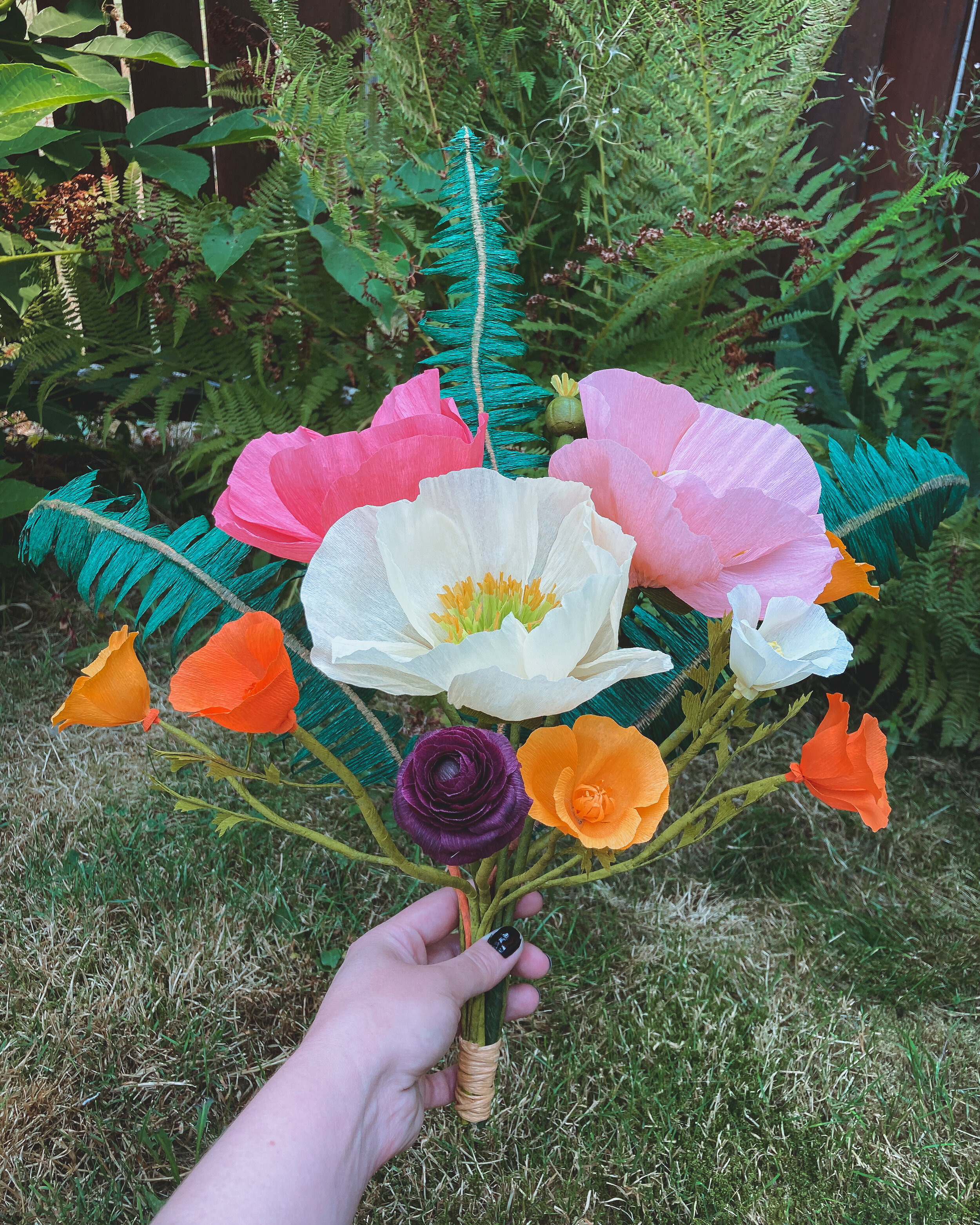 poppy bouquet