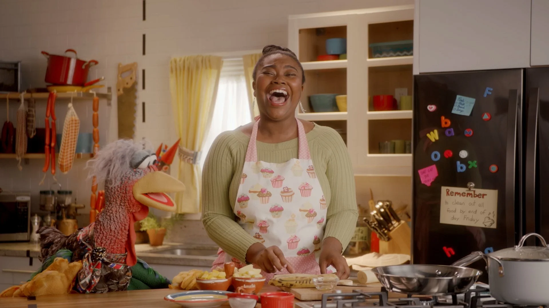 Muppets Now Okey Dokey Kookin Clips -Carlina Will