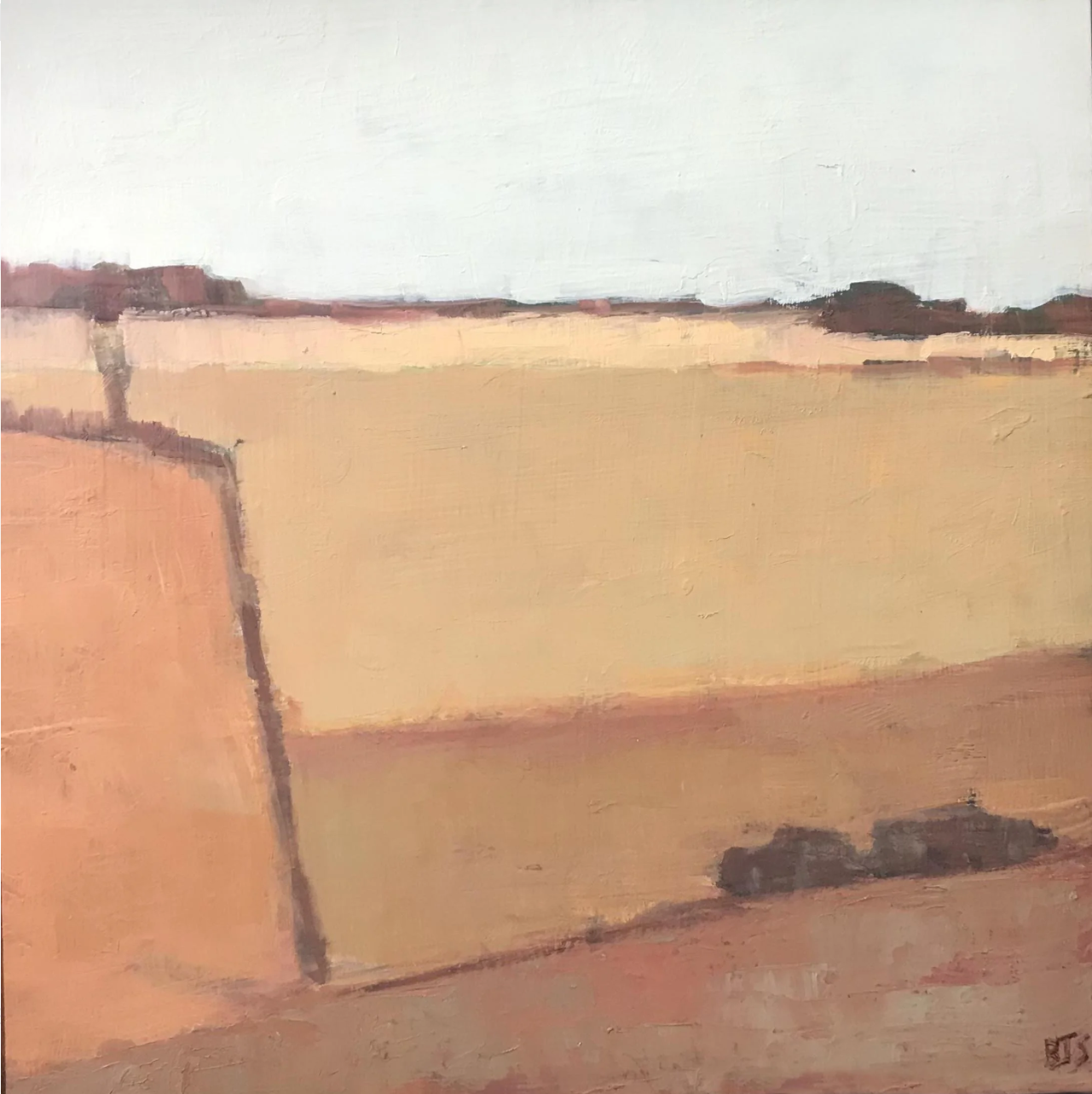 AFTER THE HARVEST 12 X12  (SOLD)