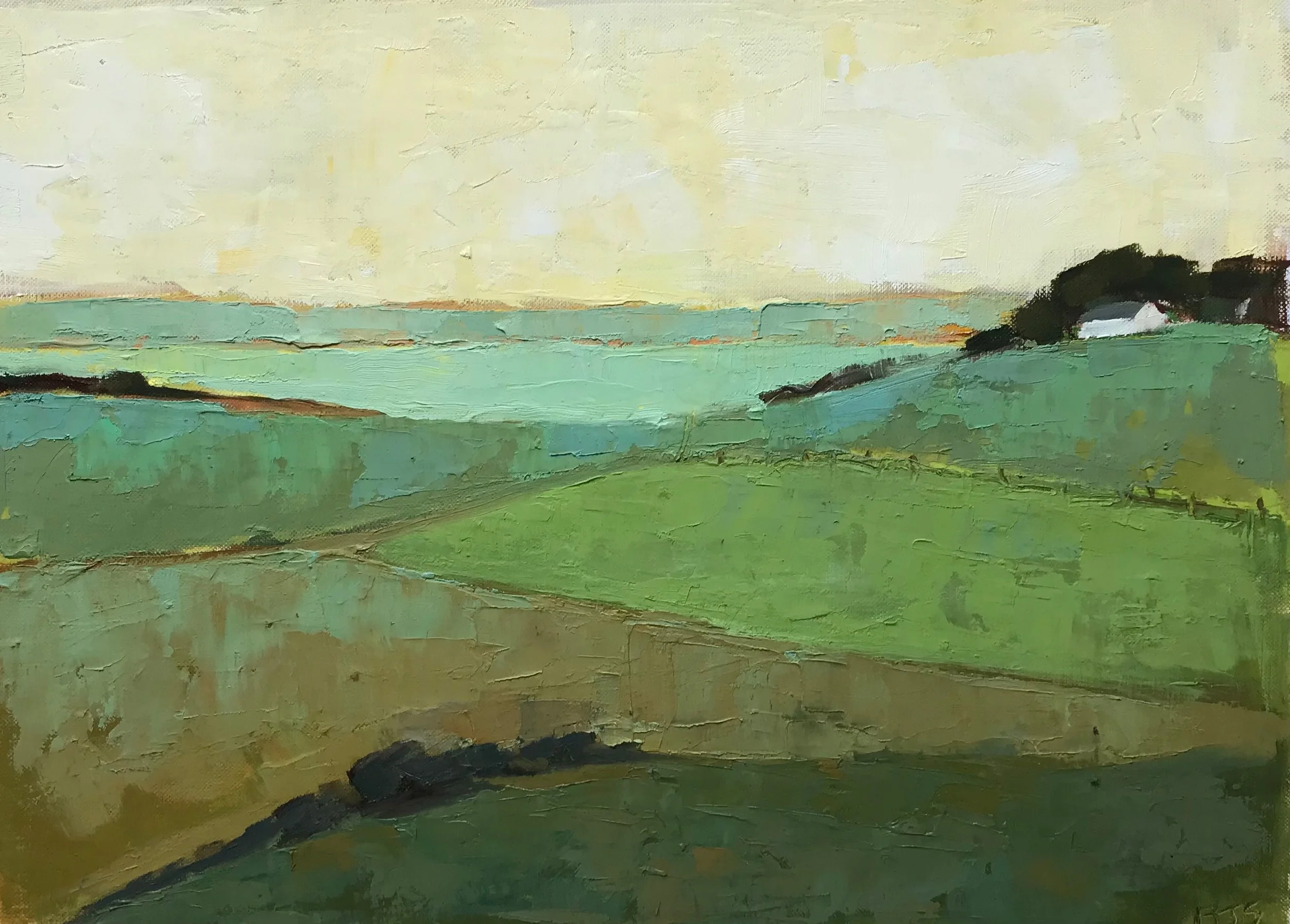 Through the Fields -10 x 14