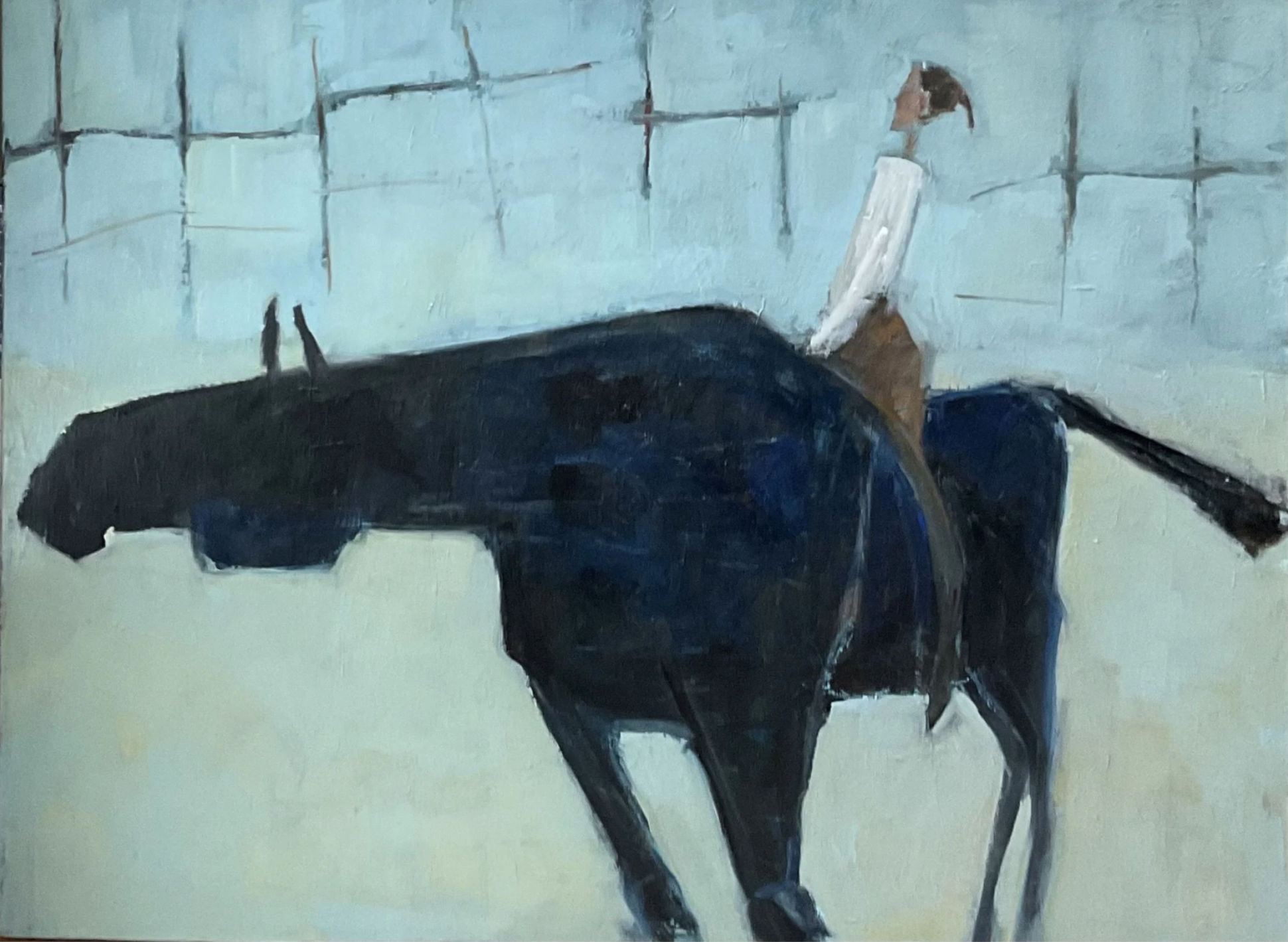 ESCAPE 30 X 40 OIL ON CANVAS