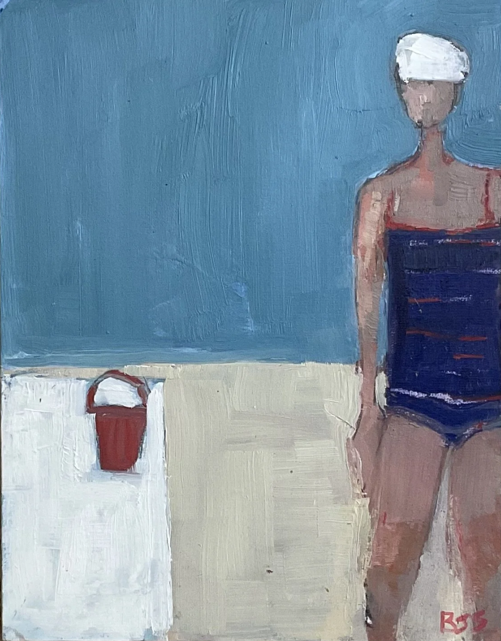 RED PAIL 6 X 8 OIL/PANEL