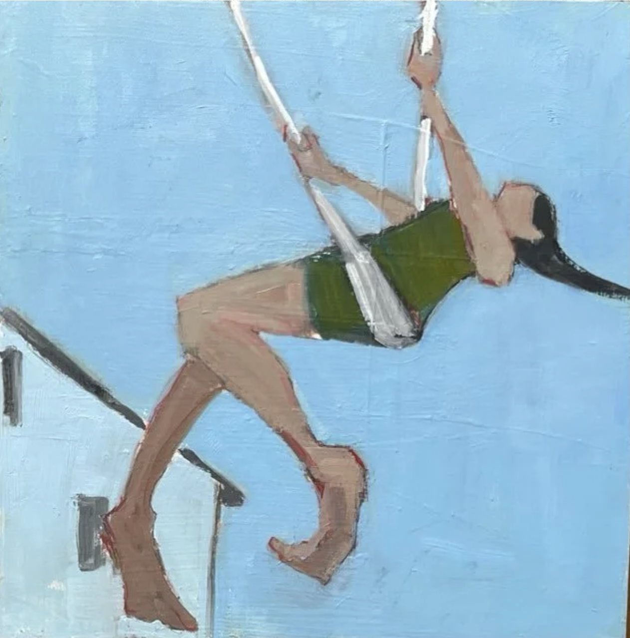 INTO THE ATMOSPHERE 12 X 12 OIL/PANEL