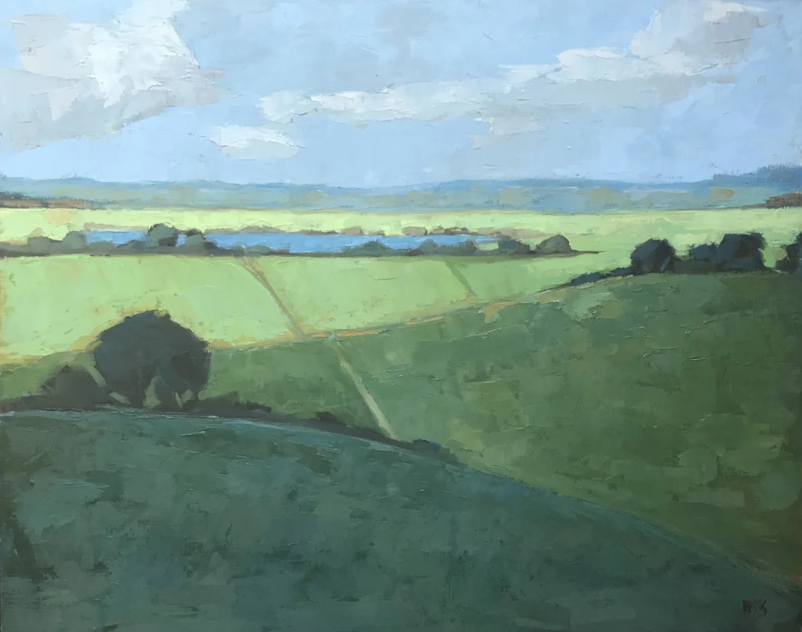 ROAD TO THE LAKE 16 X 20 