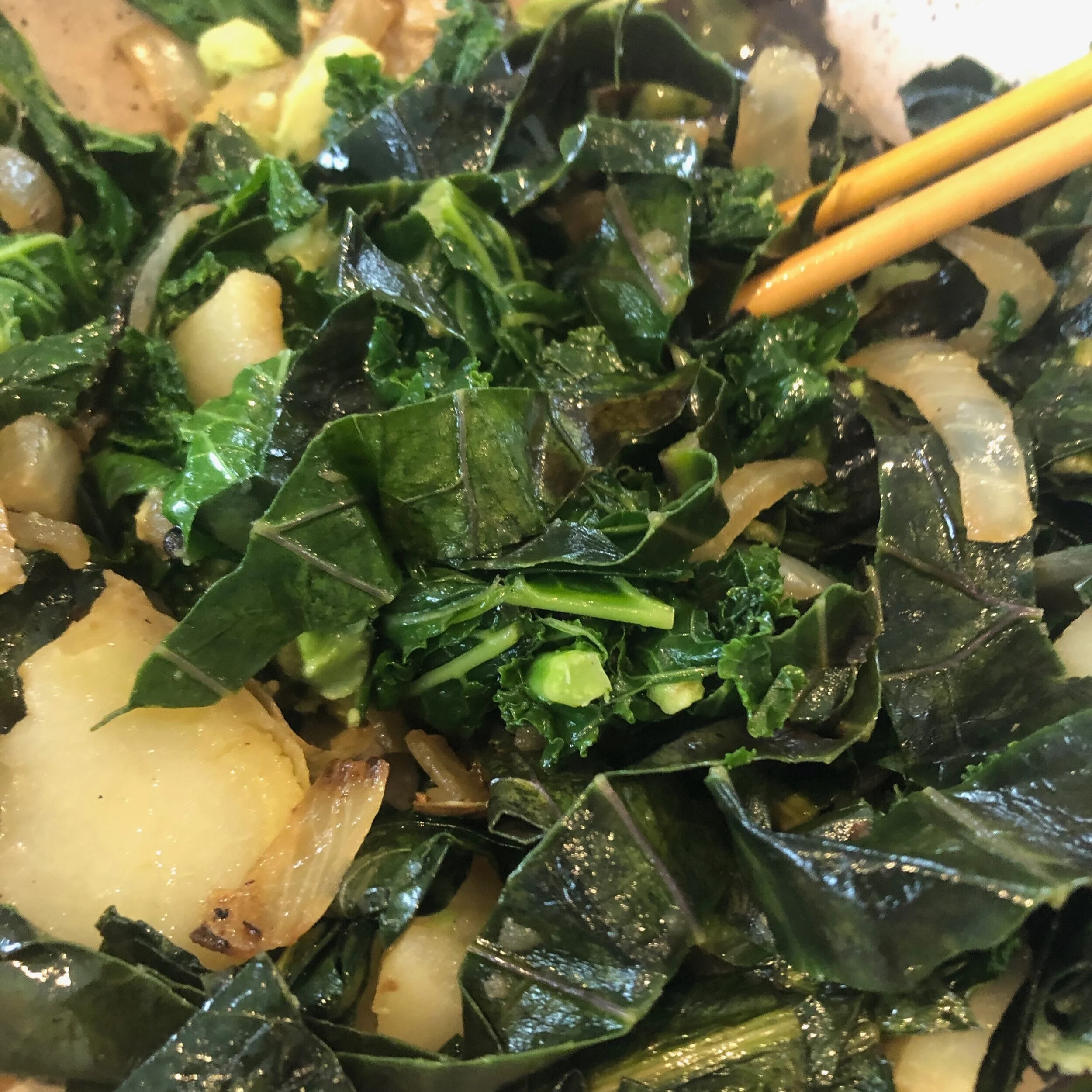 Spicy Greens Recipe