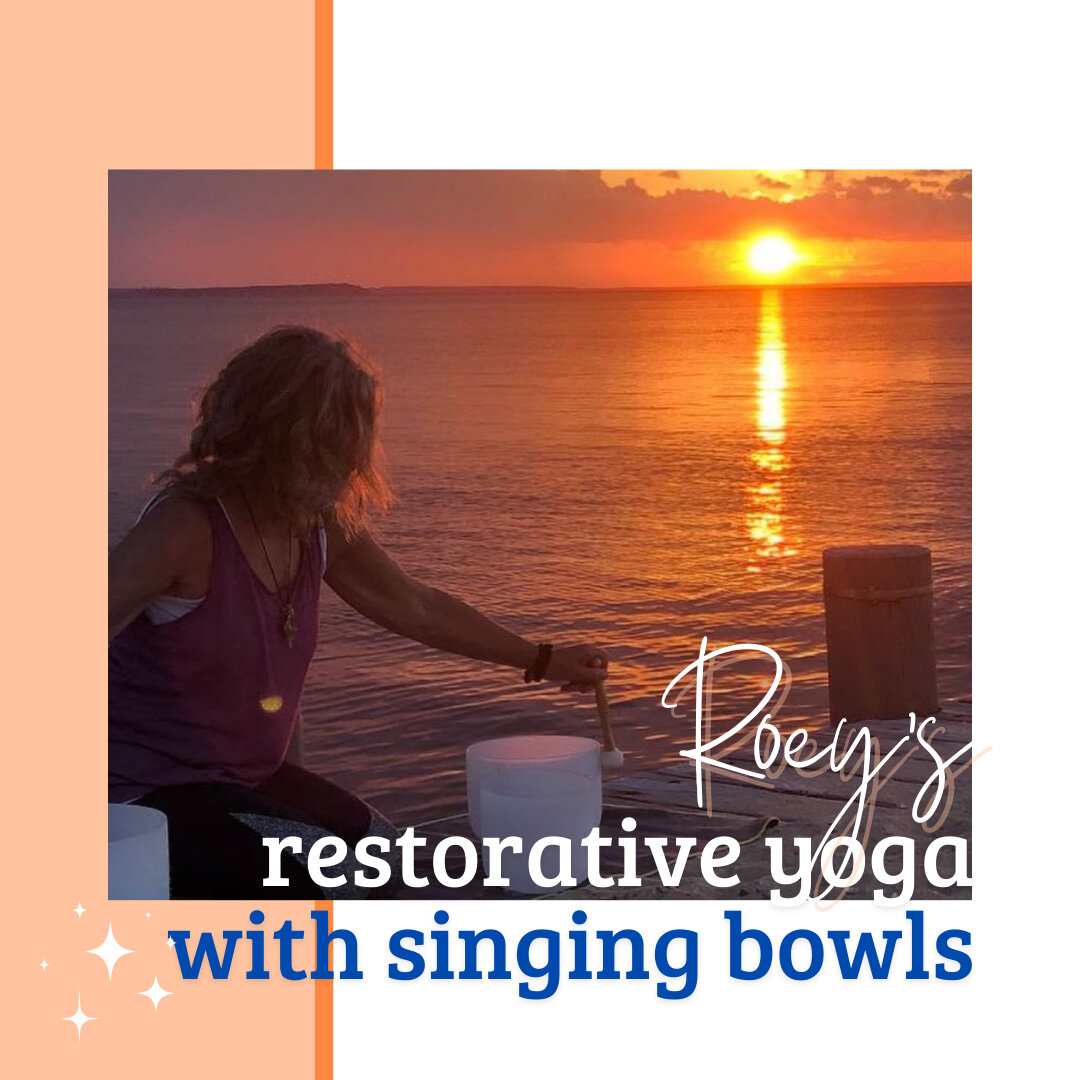 Round Two of Roey's Restorative Yoga with Singing Bowls! This Friday at 7PM. Relax, rejuvenate, and enjoy crystal bowls singing all around you. ​​​​​​​​
​​​​​​​​
Link in bio!