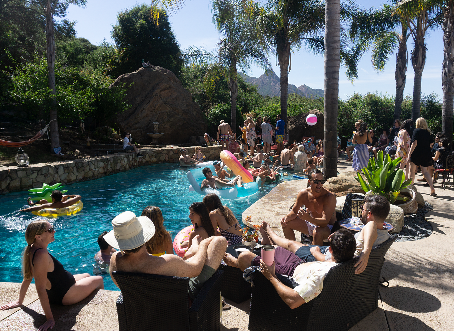The Malibu Retreat Pool Party