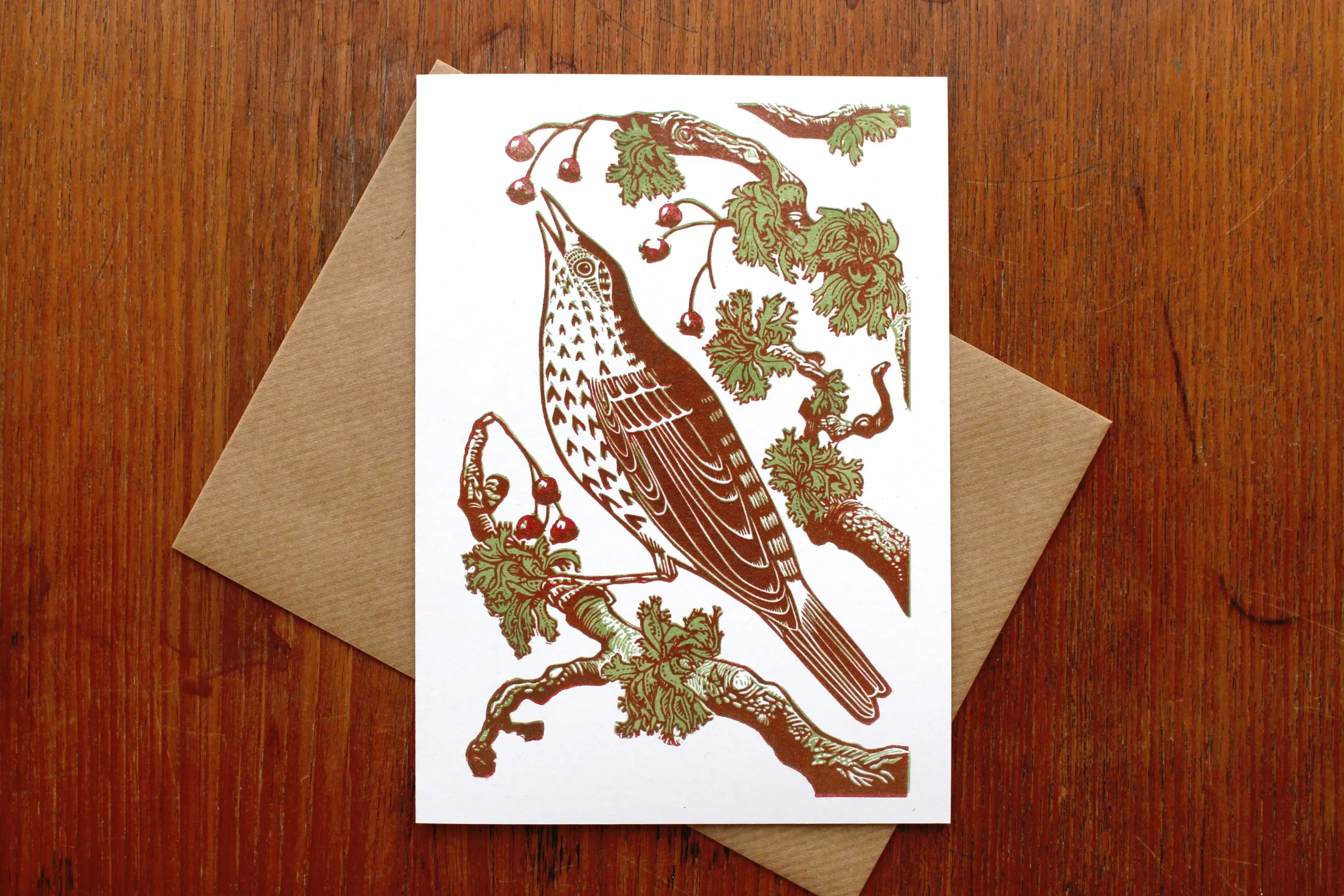 Forecast - Spring greeting card
