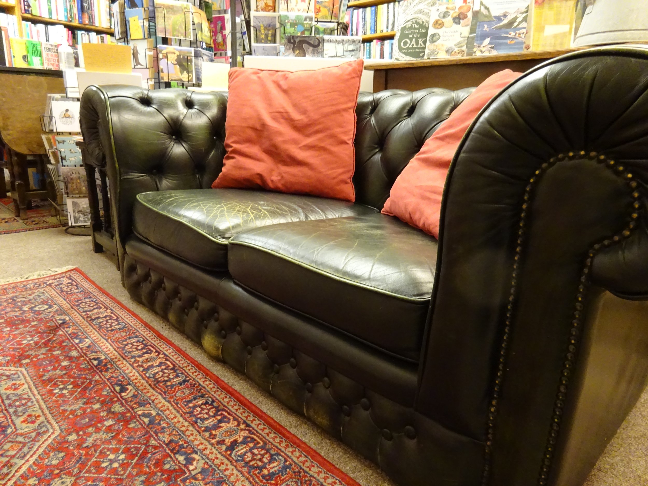 The shop sofa