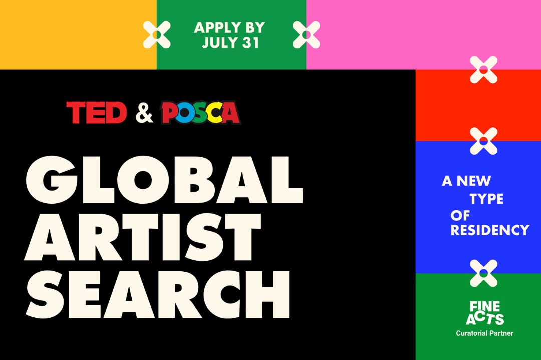 TED &amp; POSCA  Artist Residency