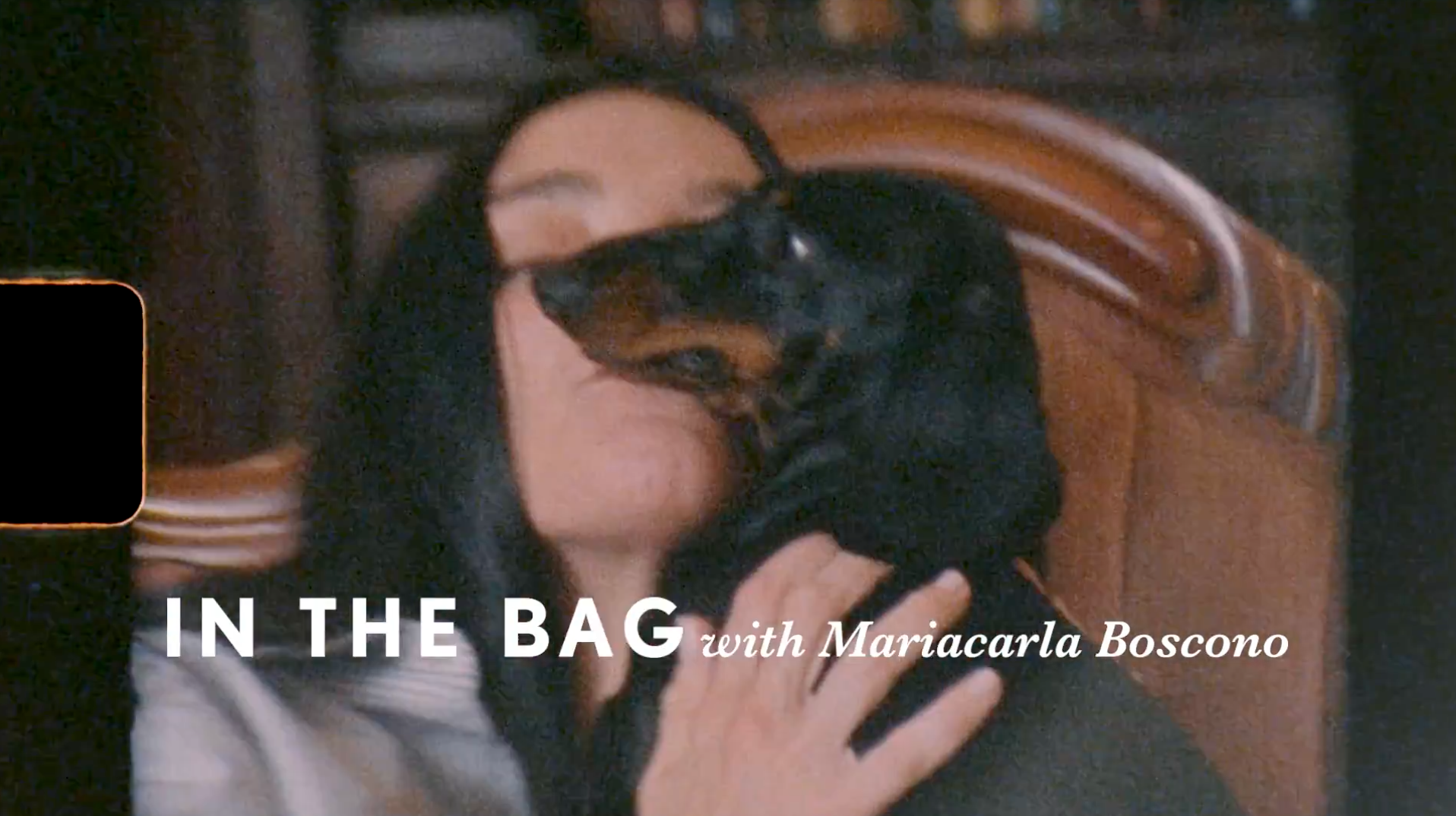 Vogue Italia In The Bag with Mariacarla Boscono