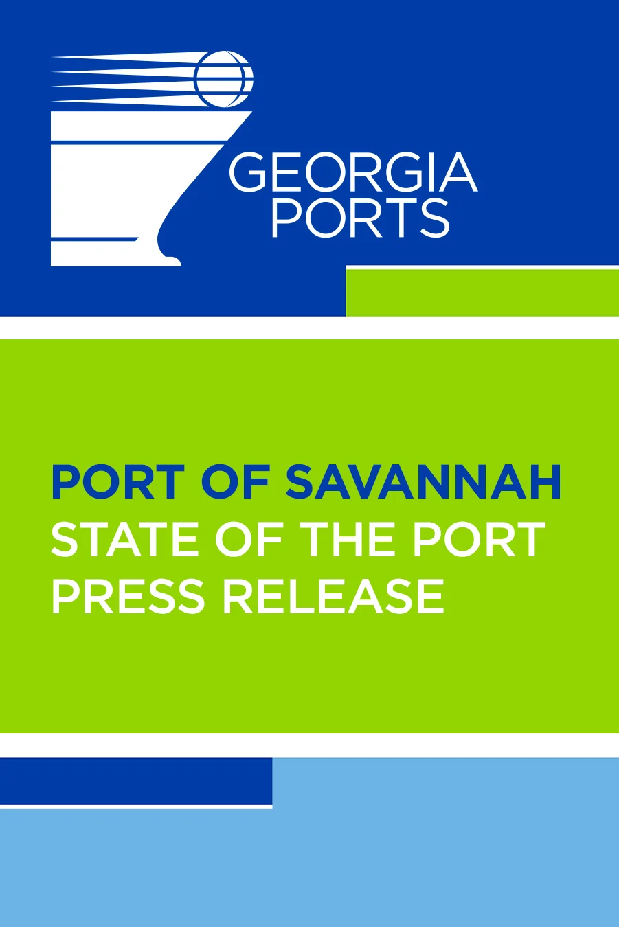 CLICK TO DOWNLOAD 2018 Georgia Ports State of the Port Press Release (PDF - 108MB)