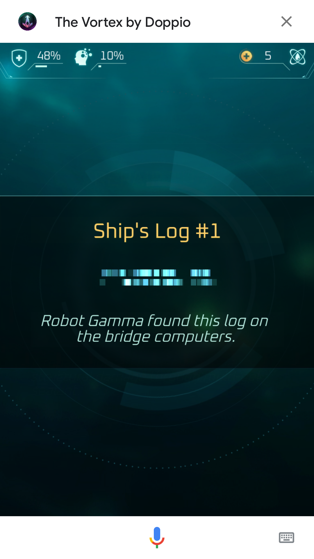 Ship Audio Logs