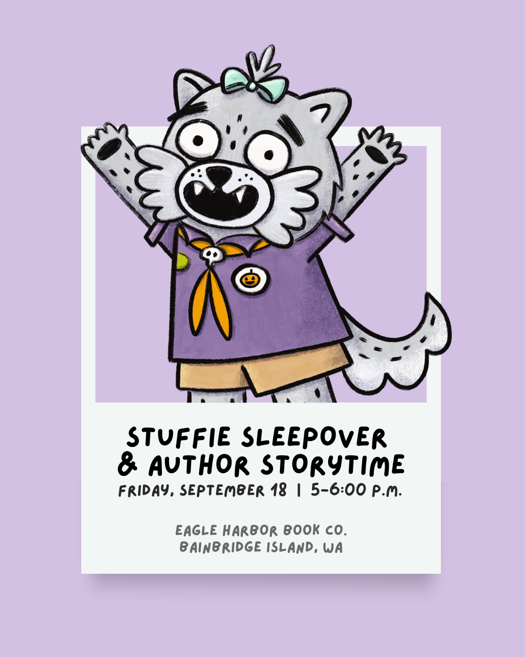 Stuffie Sleepover &amp; Author Storytime