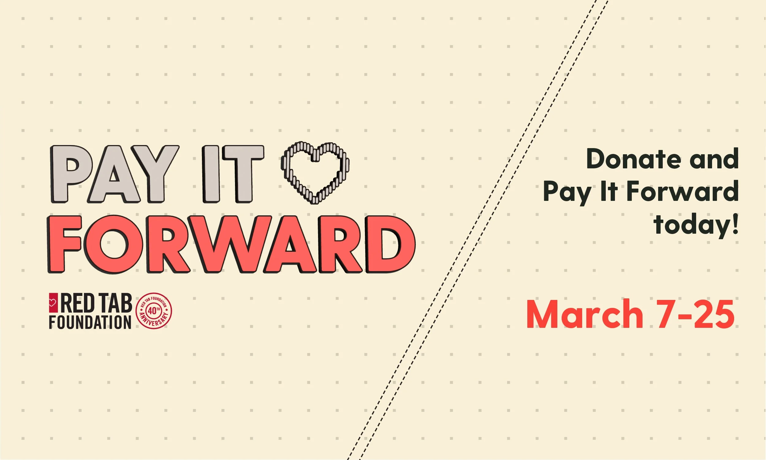 $1 per $1 Donation Match to RTF until 3 