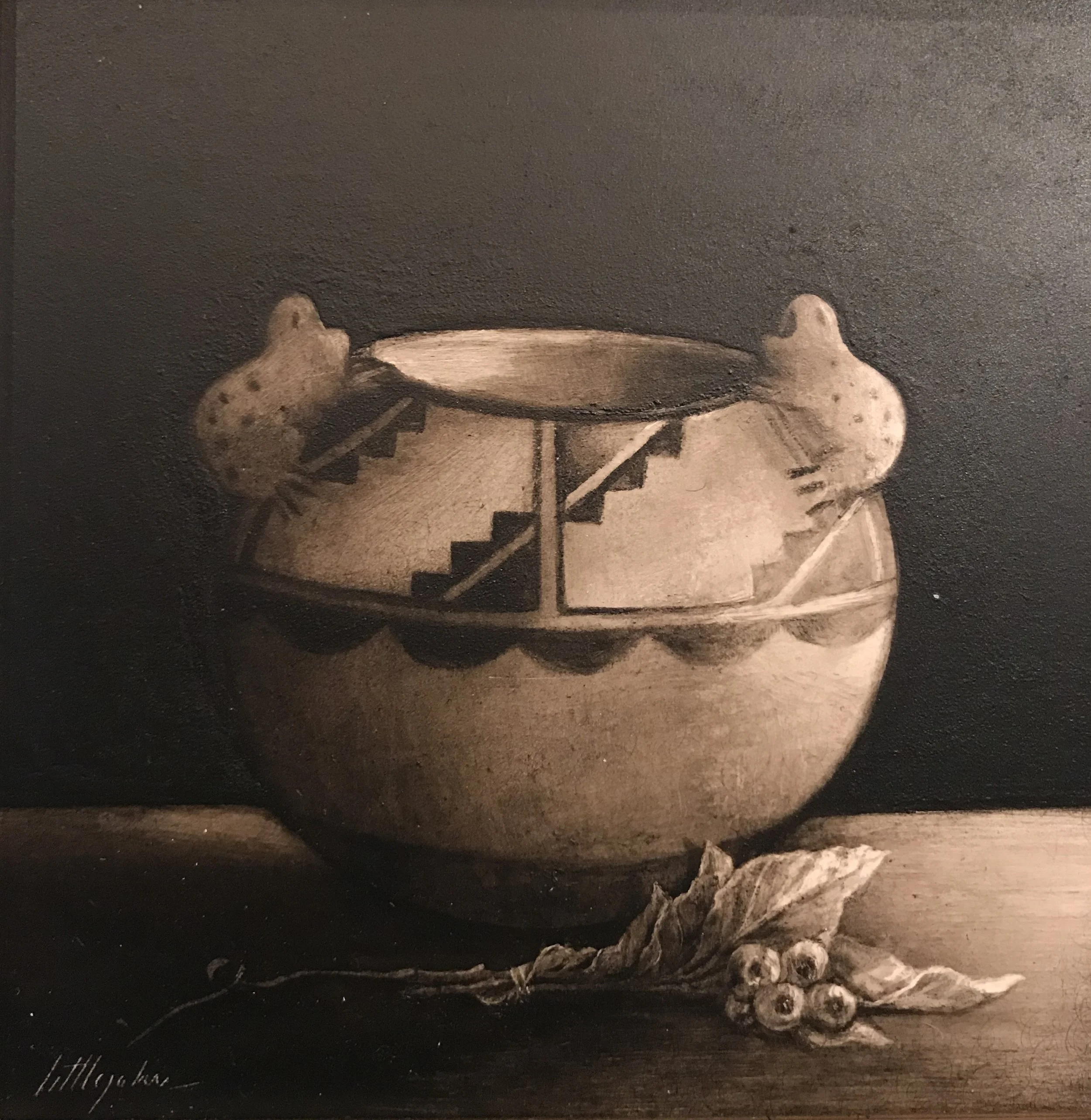 Little Singing Pot with Rabbiteye
