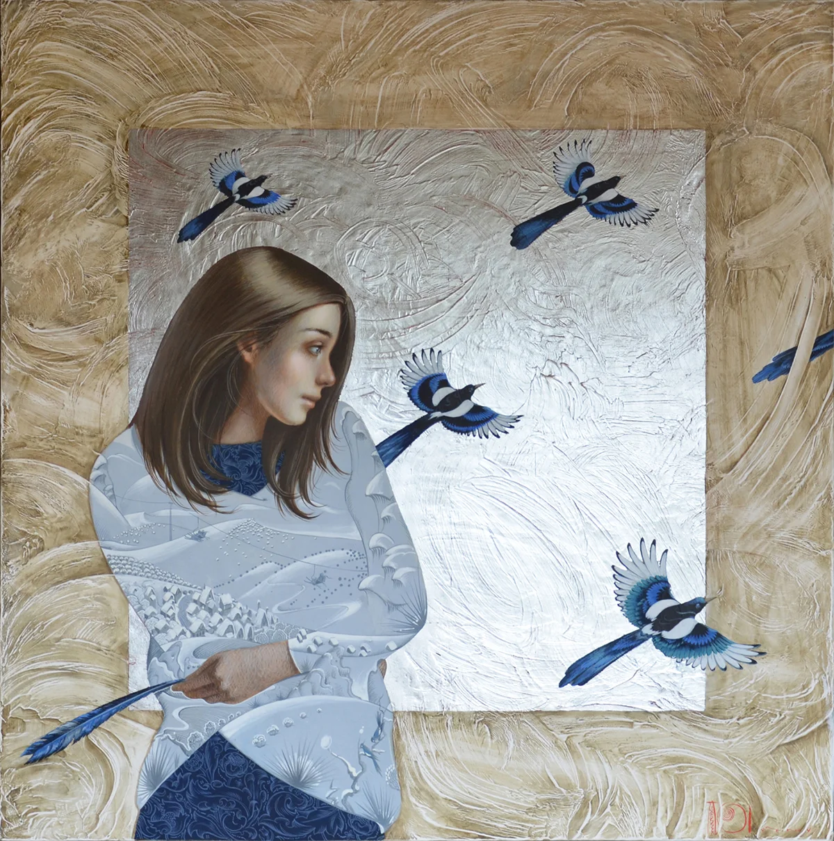 Blue Feather