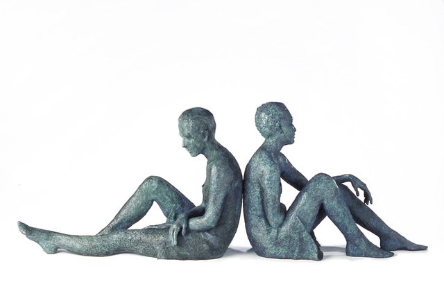 Quietude Series: Sitting Back to Back