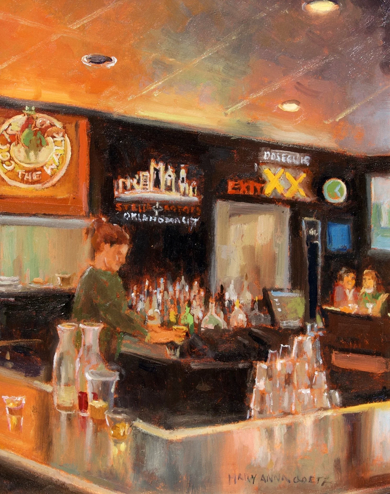 Quiet Afternoon at the Cock-O-the-Walk