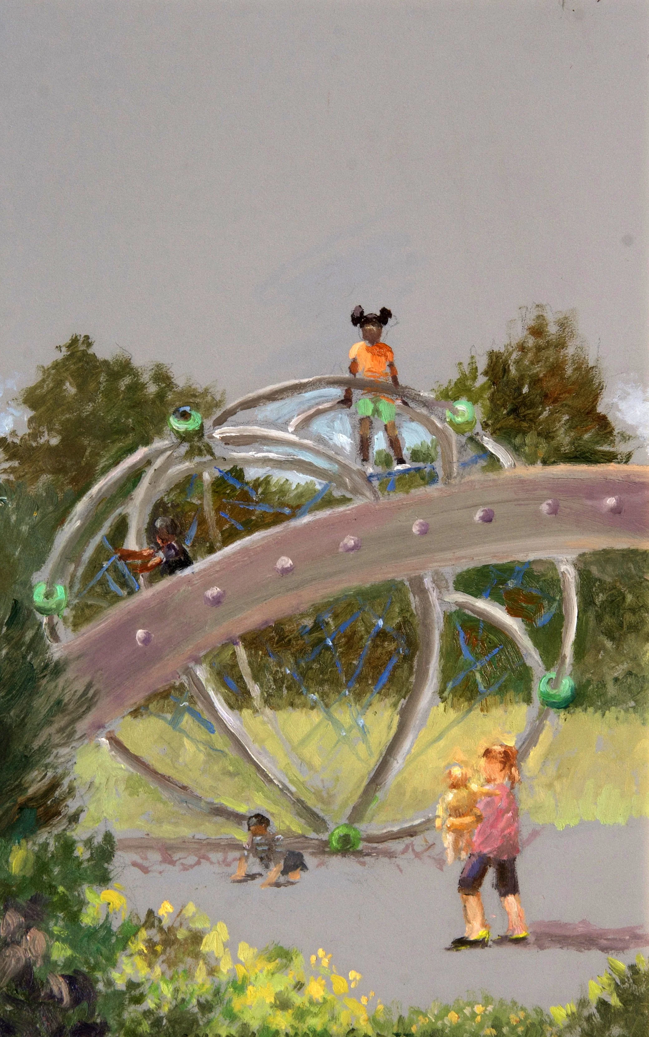 Sunday Afternoon at Scissortail Park