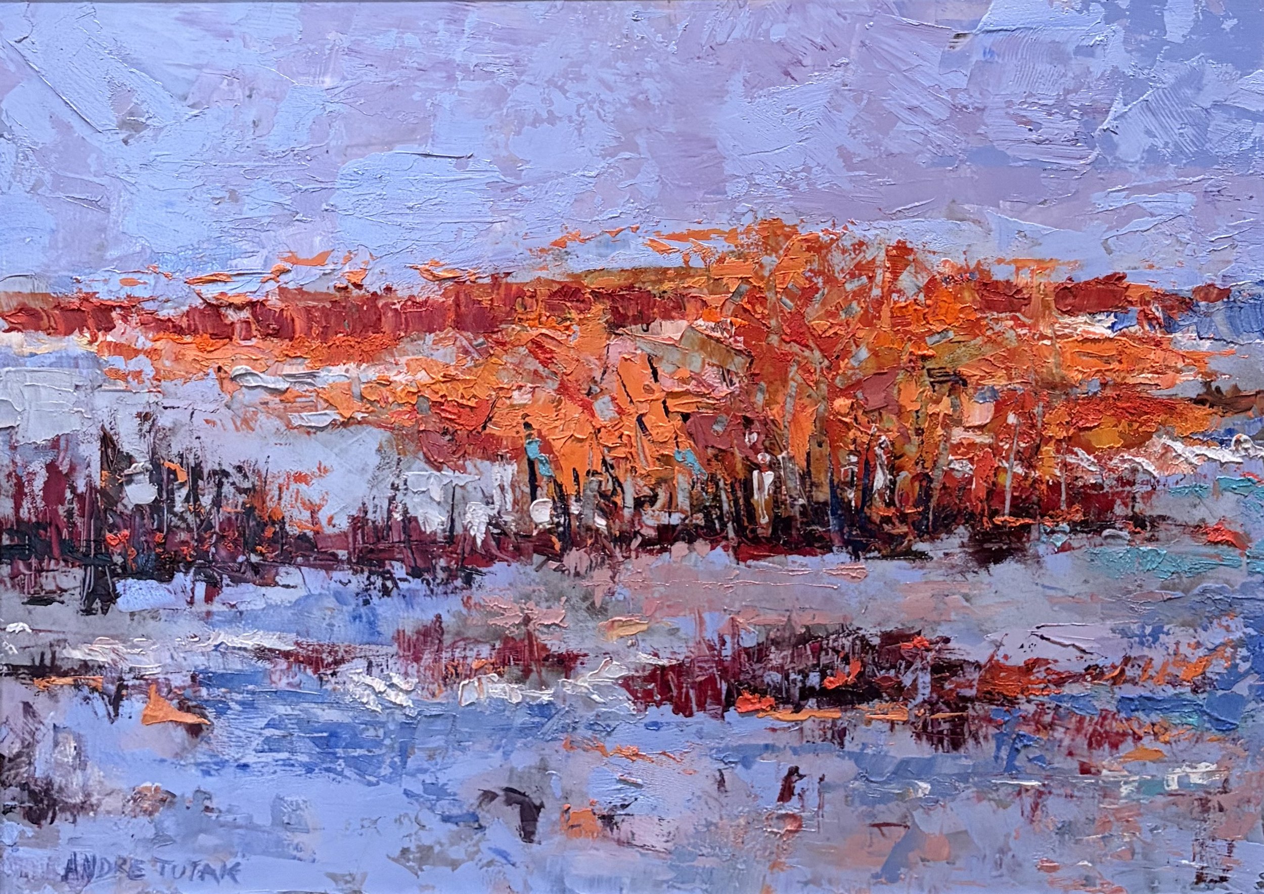 Winter Near Santa Fe