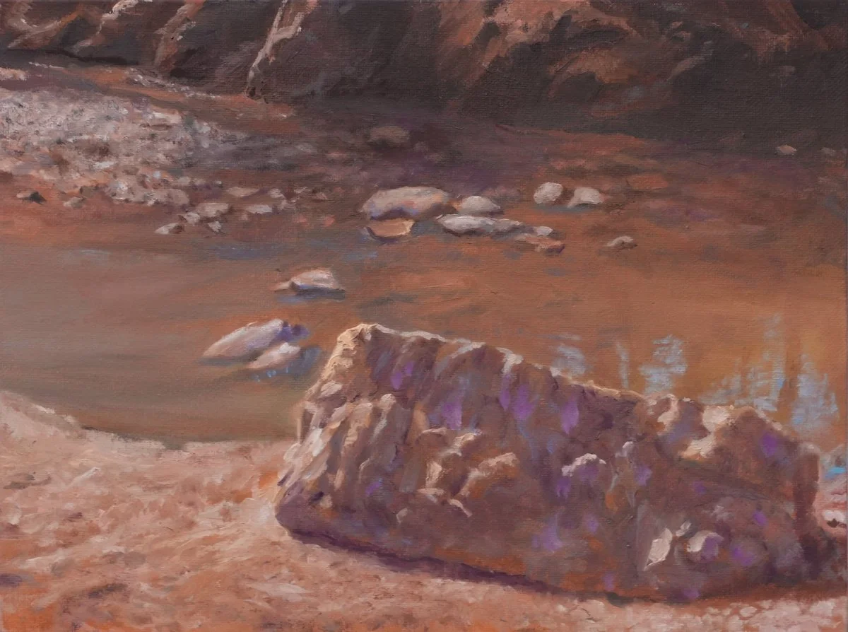 The Big Rock on Bluff Creek