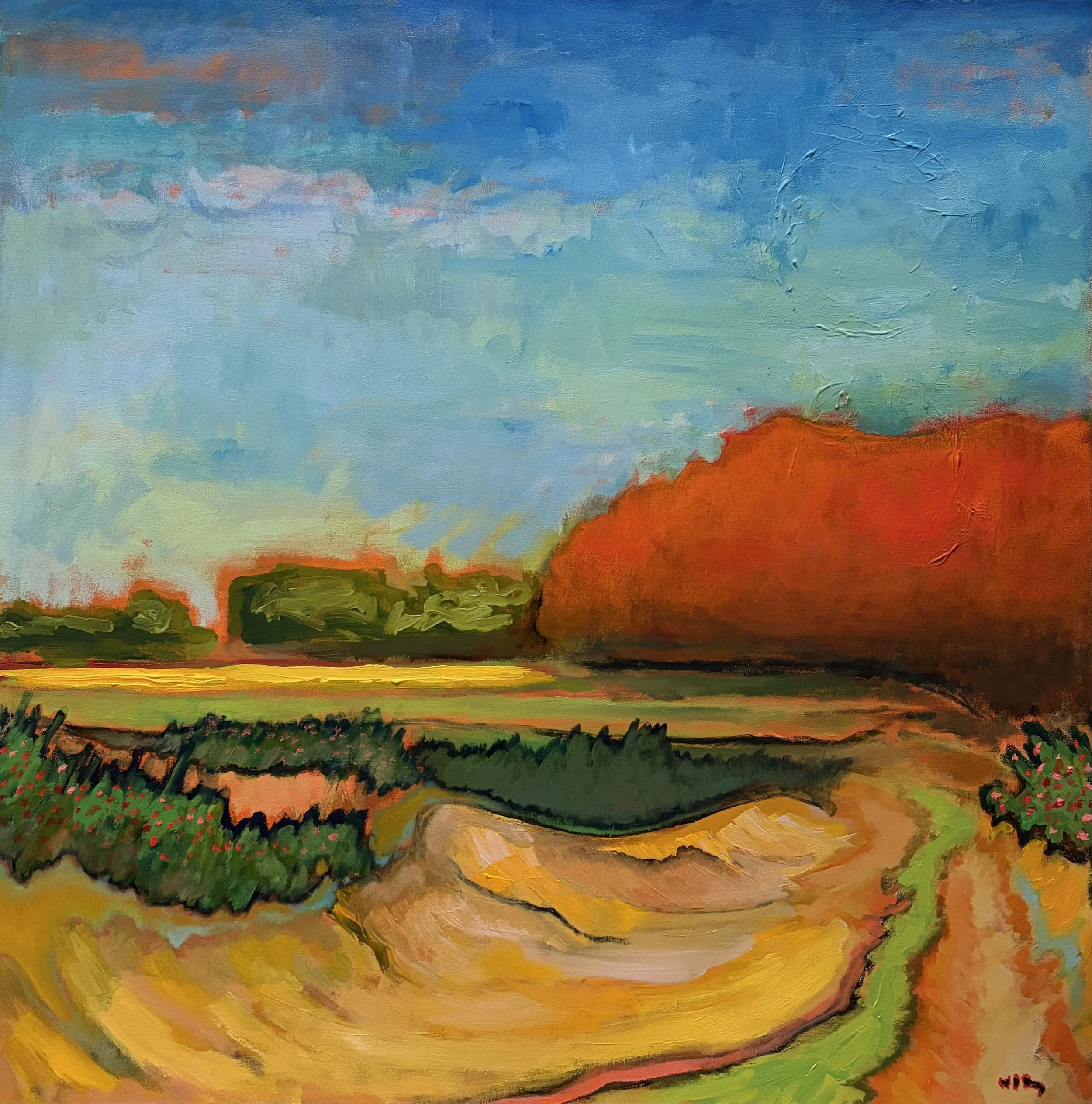 Fall Evening in Auvers