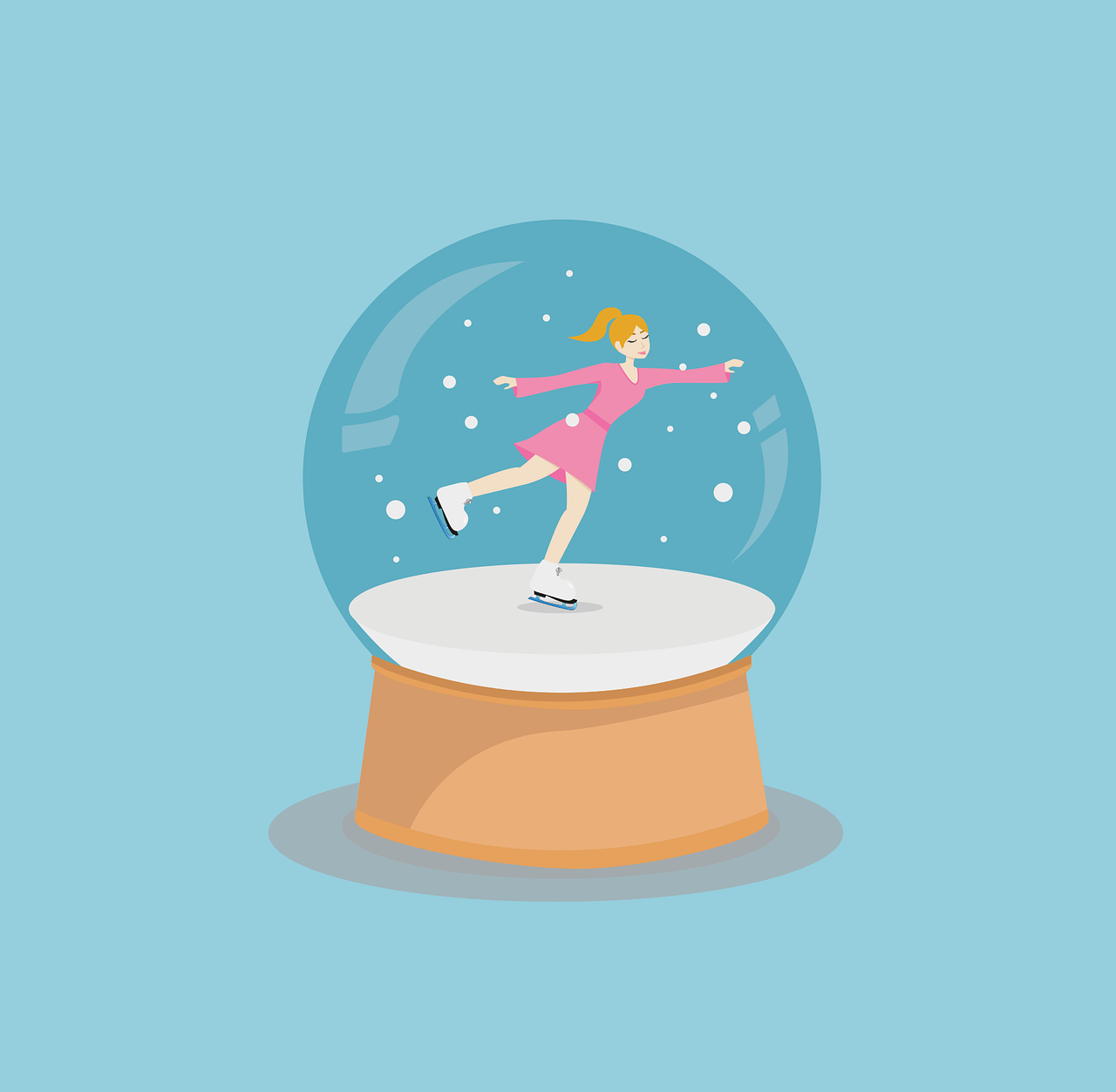 ICE RINK - RIBBON CUTTING - ICE SKATING