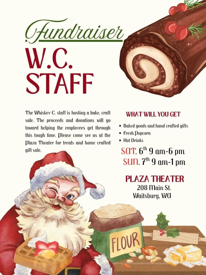 Whiskey C Staff Bake Sale Fundraiser 