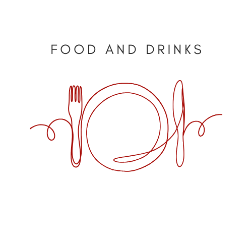 Black Modern Illustrative Dining Restaurant Business Logo.png