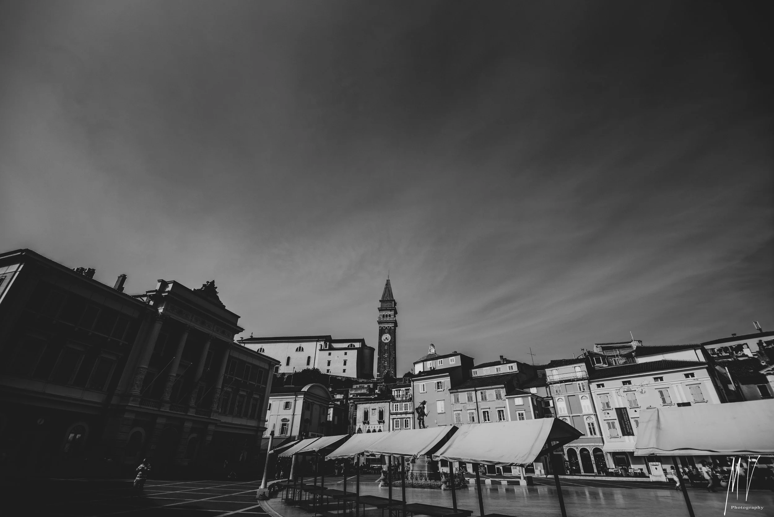 The old town at the sea