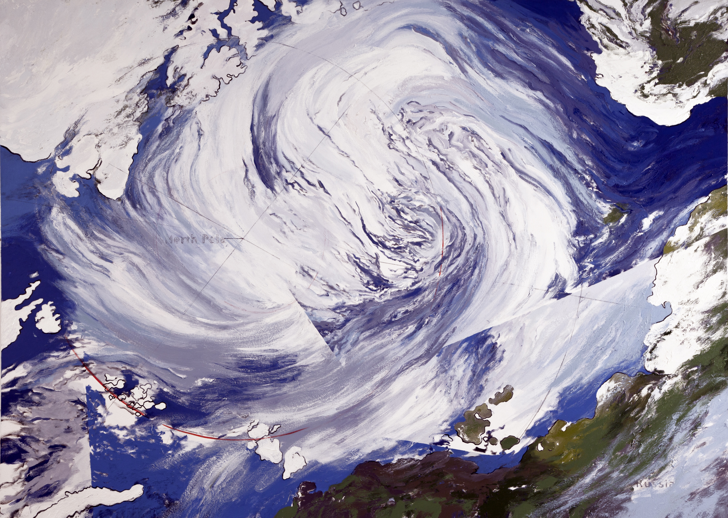 Arctic Cyclone, August 2012 (after NASA)