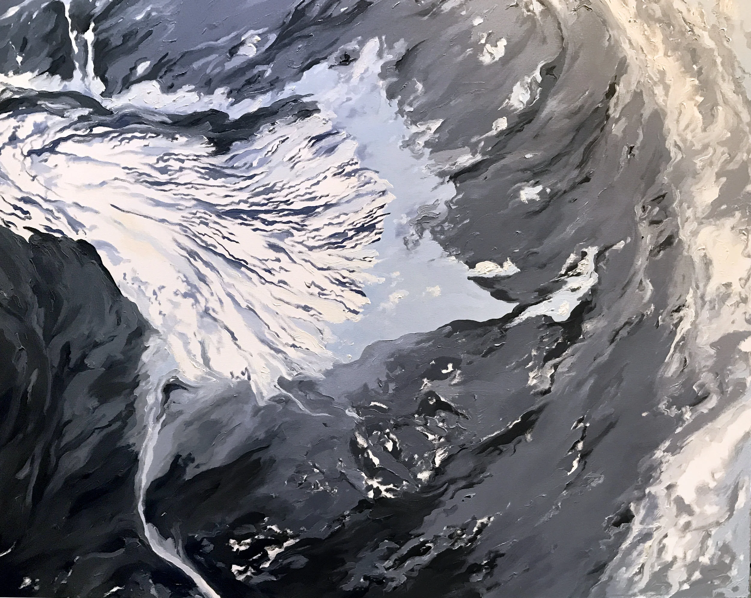 Davidson Glacier, 1946