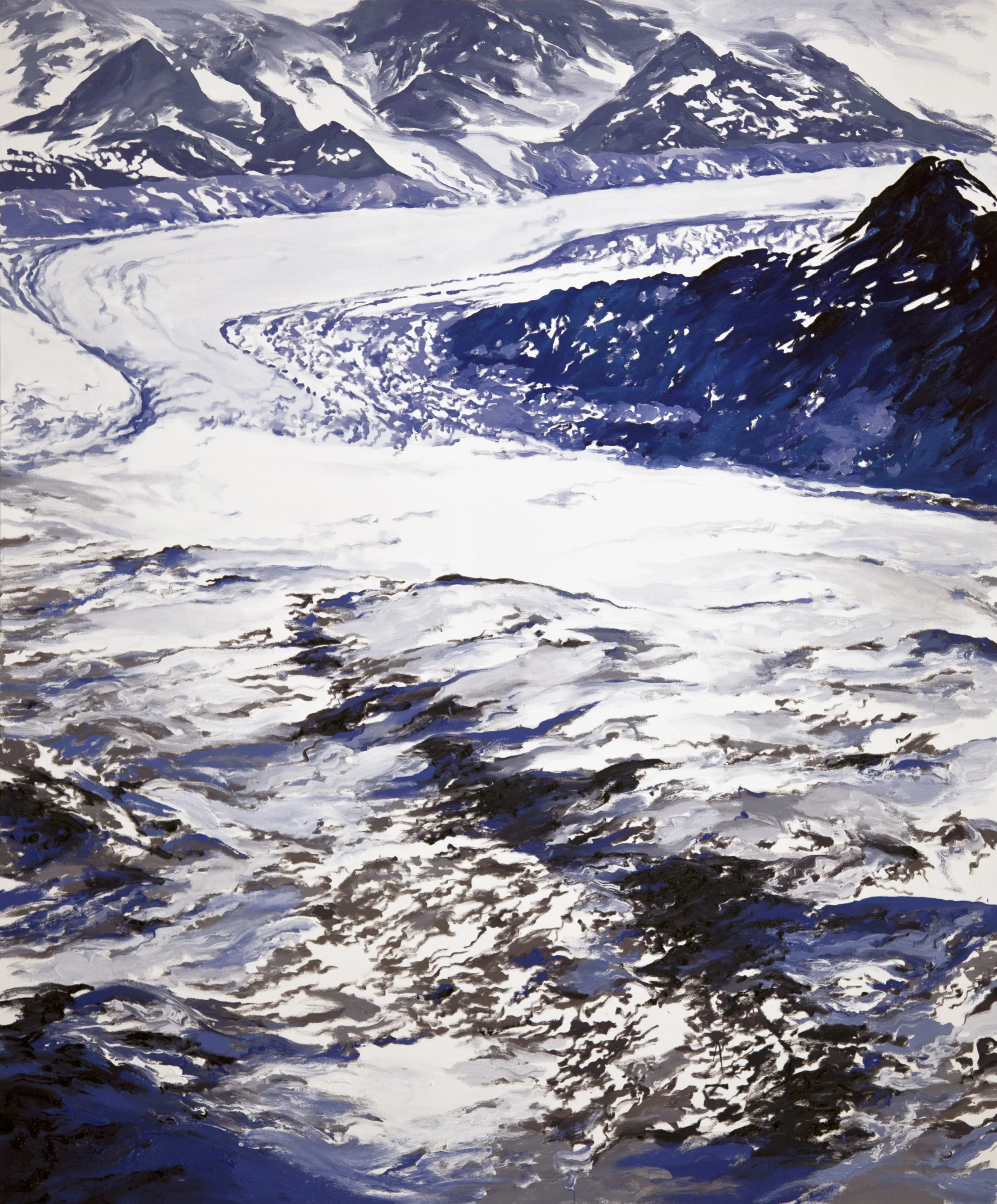 Columbia Glacier 3, 2010 (after Bruce Molnia)