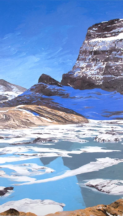 Grinnell North Moraine, 2008, after Lisa McKeon
