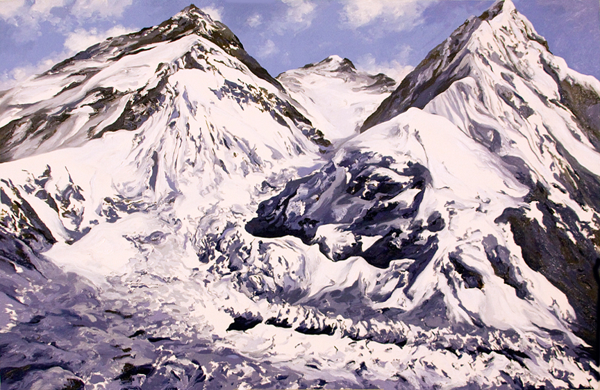 Khumbu Icefall Everest I, 1952, after Jake Norton