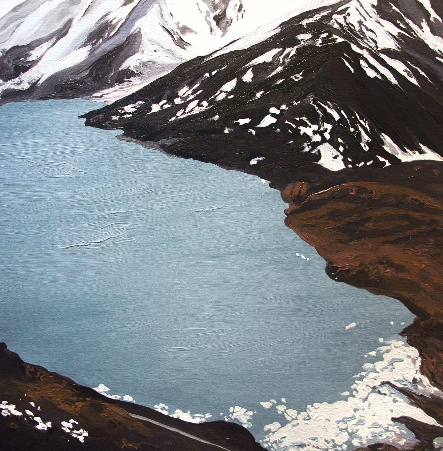 Portage Glacier 2009, after Gary Braasch