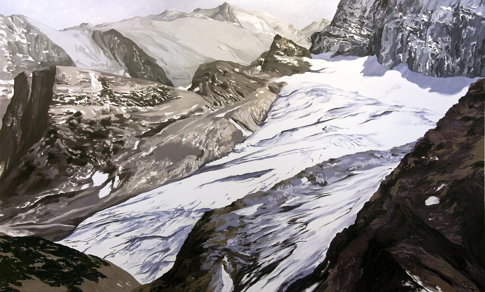 Grinnell Overlook 1940, GNP Archives