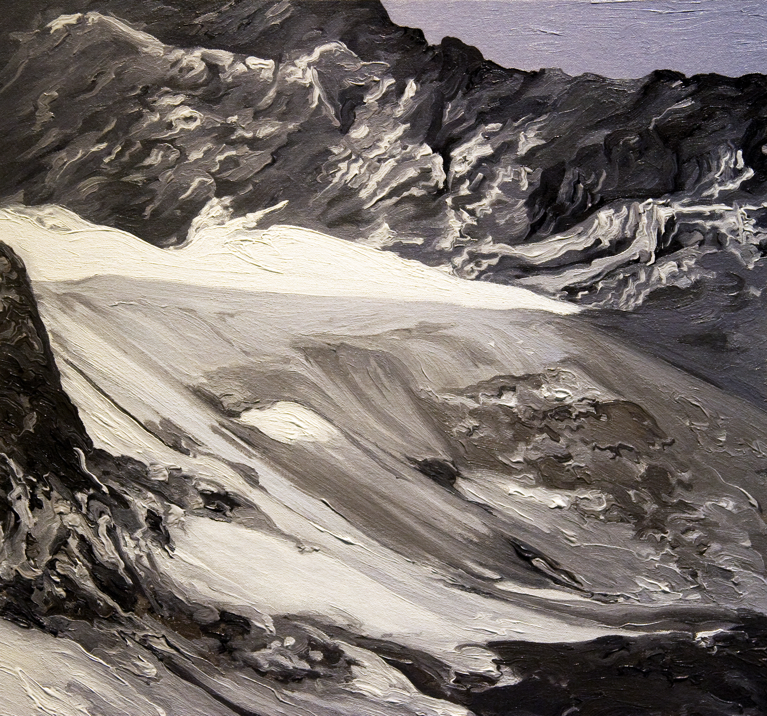Arapaho Glacier, 1960, after Waldrop Arapho