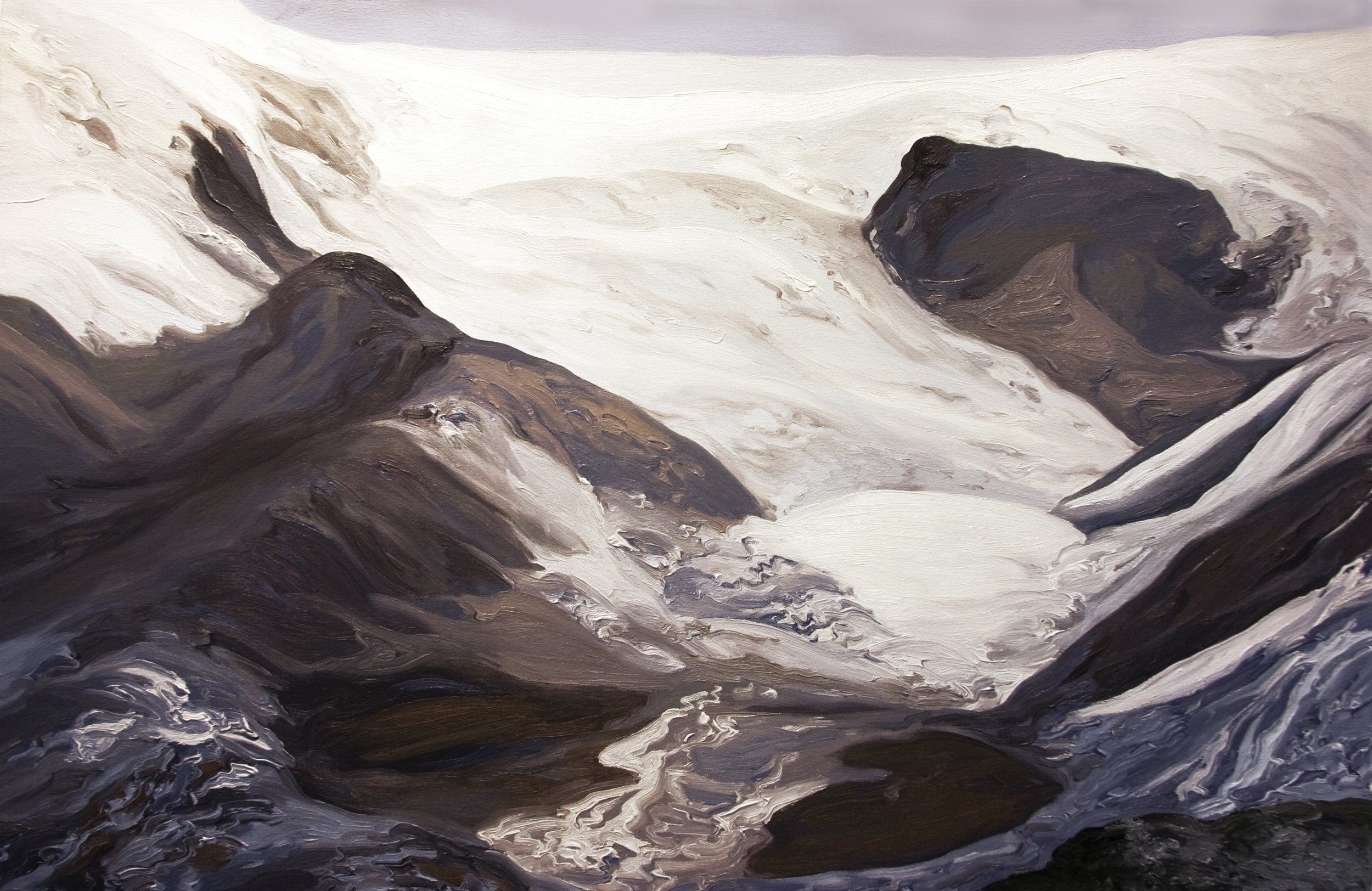 Qori Kalis Glacier #1, 1978, after Henry Brecher