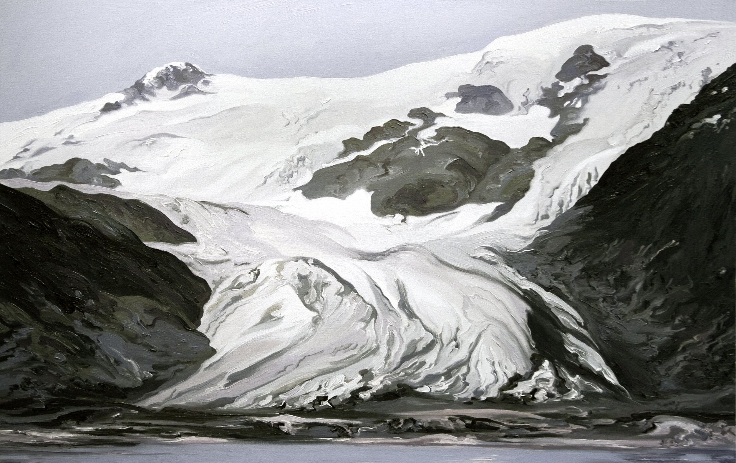 Toboggan Glacier #1, 1909, after Sidney Paige